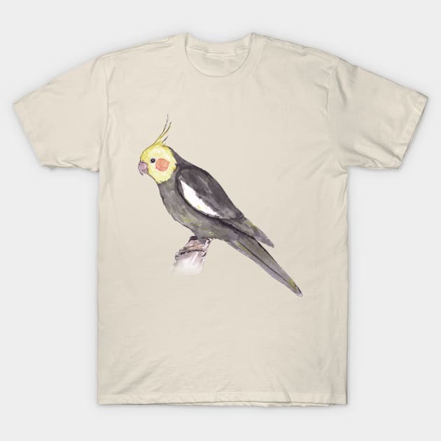 Cockatiel T-Shirt by Bwiselizzy